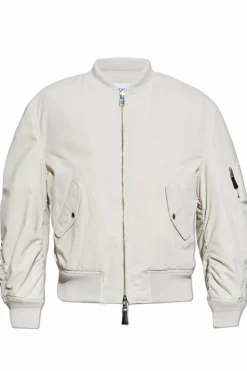 Givenchy cream "bomber" type jacket