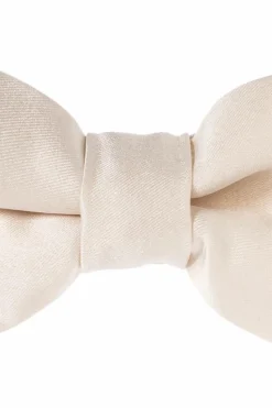 Givenchy cream Silk bow tie