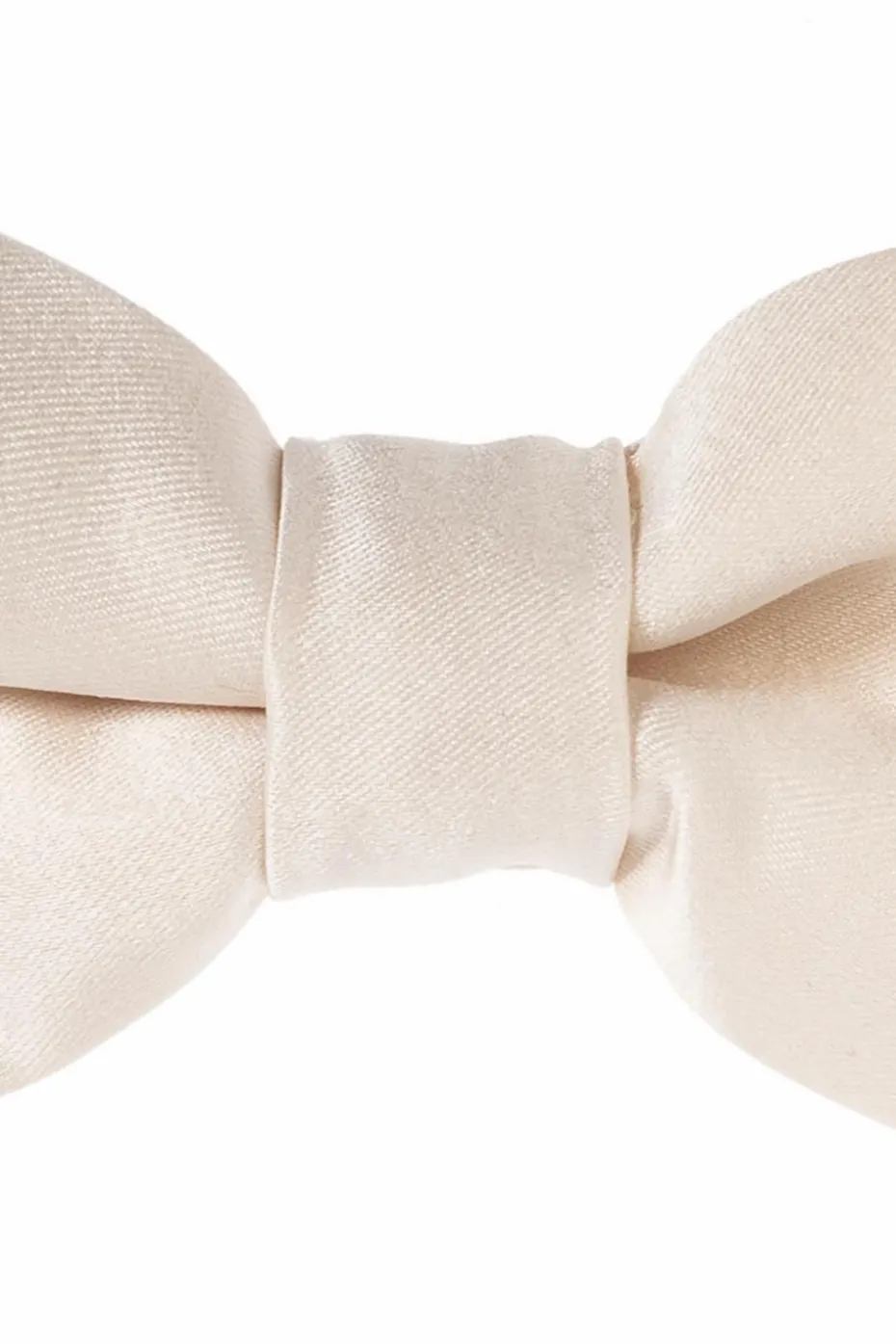 Givenchy cream Silk bow tie