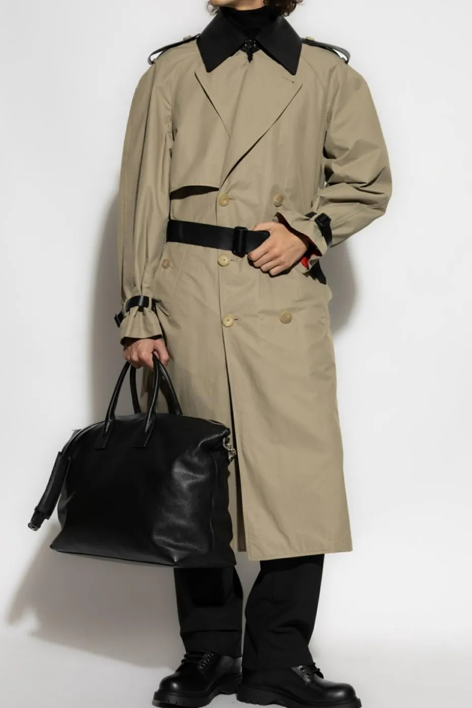 Givenchy GREEN Coat with collar