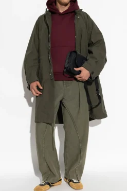 Givenchy GREEN Parka with logo