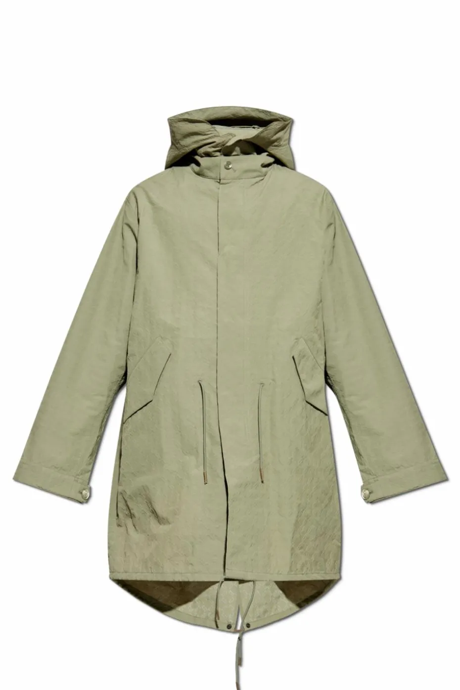 Givenchy GREEN Parka with detachable hood