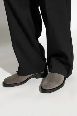 Givenchy GREY Ankle Boots Lock