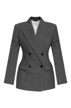 Givenchy GREY Double-breasted blazer