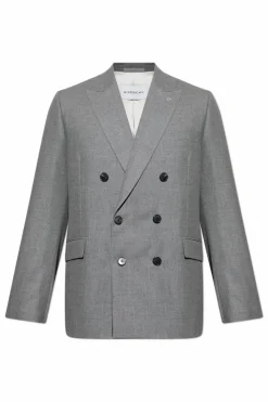 Givenchy GREY Double-breasted blazer
