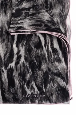 Givenchy GREY Silk scarf