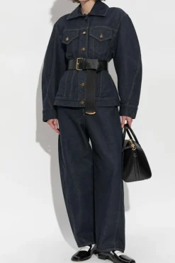 Givenchy NAVY BLUE 'Balloon' jeans