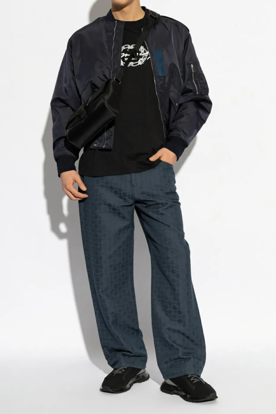 Givenchy NAVY BLUE bomber jacket