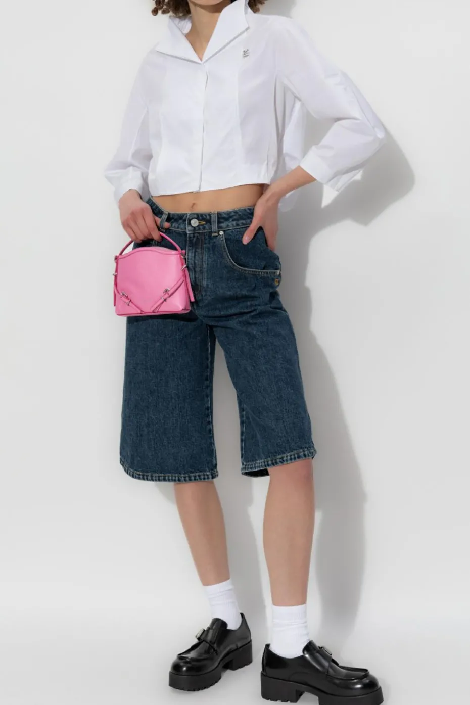 Givenchy NAVY BLUE Denim Bermudas