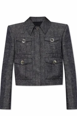 Givenchy NAVY BLUE Jacket with pockets