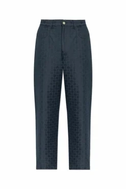 Givenchy NAVY BLUE Jeans with monogram