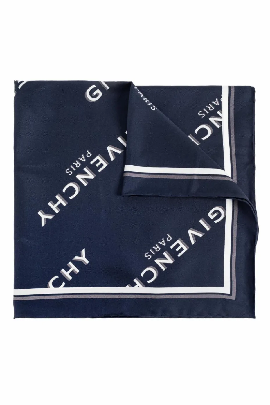 Givenchy NAVY BLUE Silk scarf