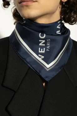 Givenchy NAVY BLUE Silk scarf