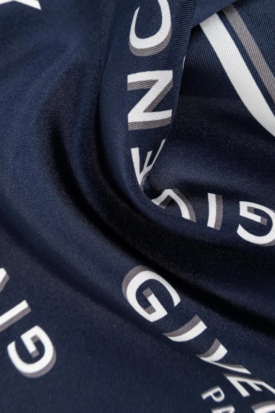 Givenchy NAVY BLUE Silk scarf