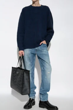 Givenchy NAVY BLUE Sweater with logo