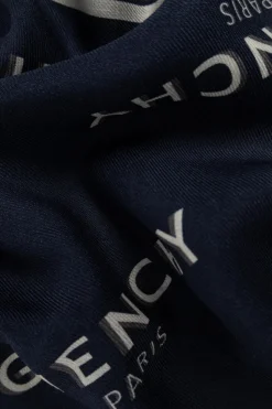 Givenchy NAVY BLUE Wool scarf