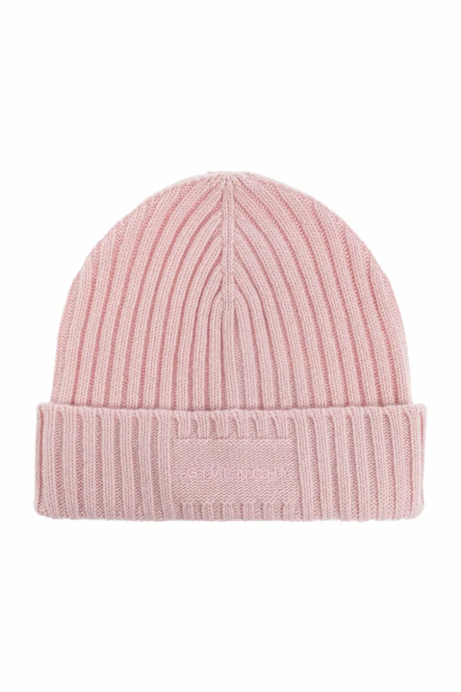 Givenchy PINK Wool beanie with logo