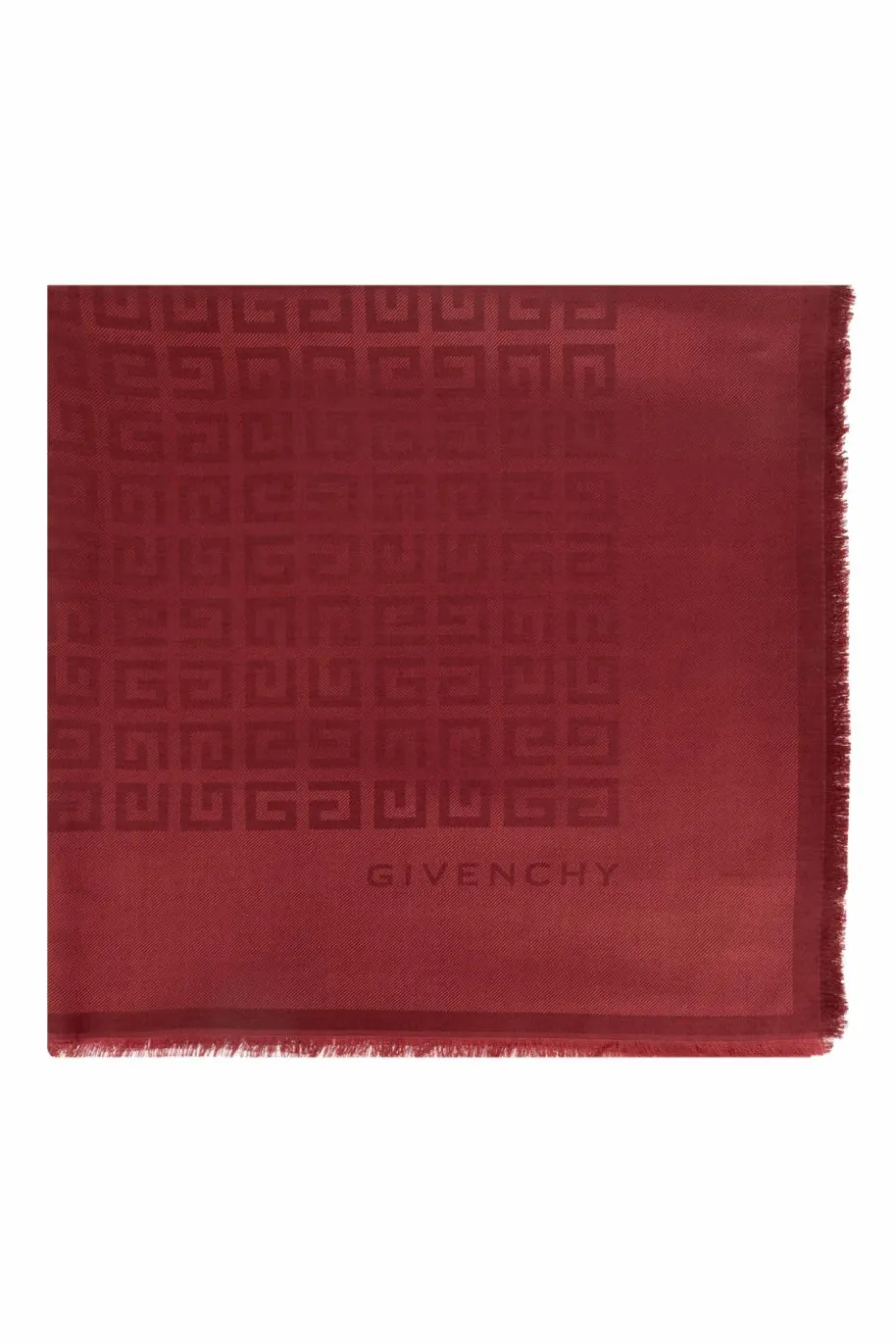 Givenchy RED Scarf with monogram