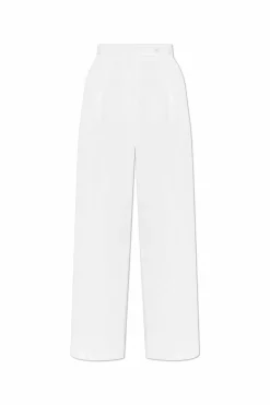 Givenchy WHITE Pleated pants