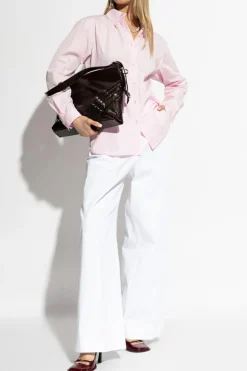 Givenchy WHITE Pleated pants