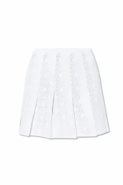 Givenchy WHITE Pleated skirt