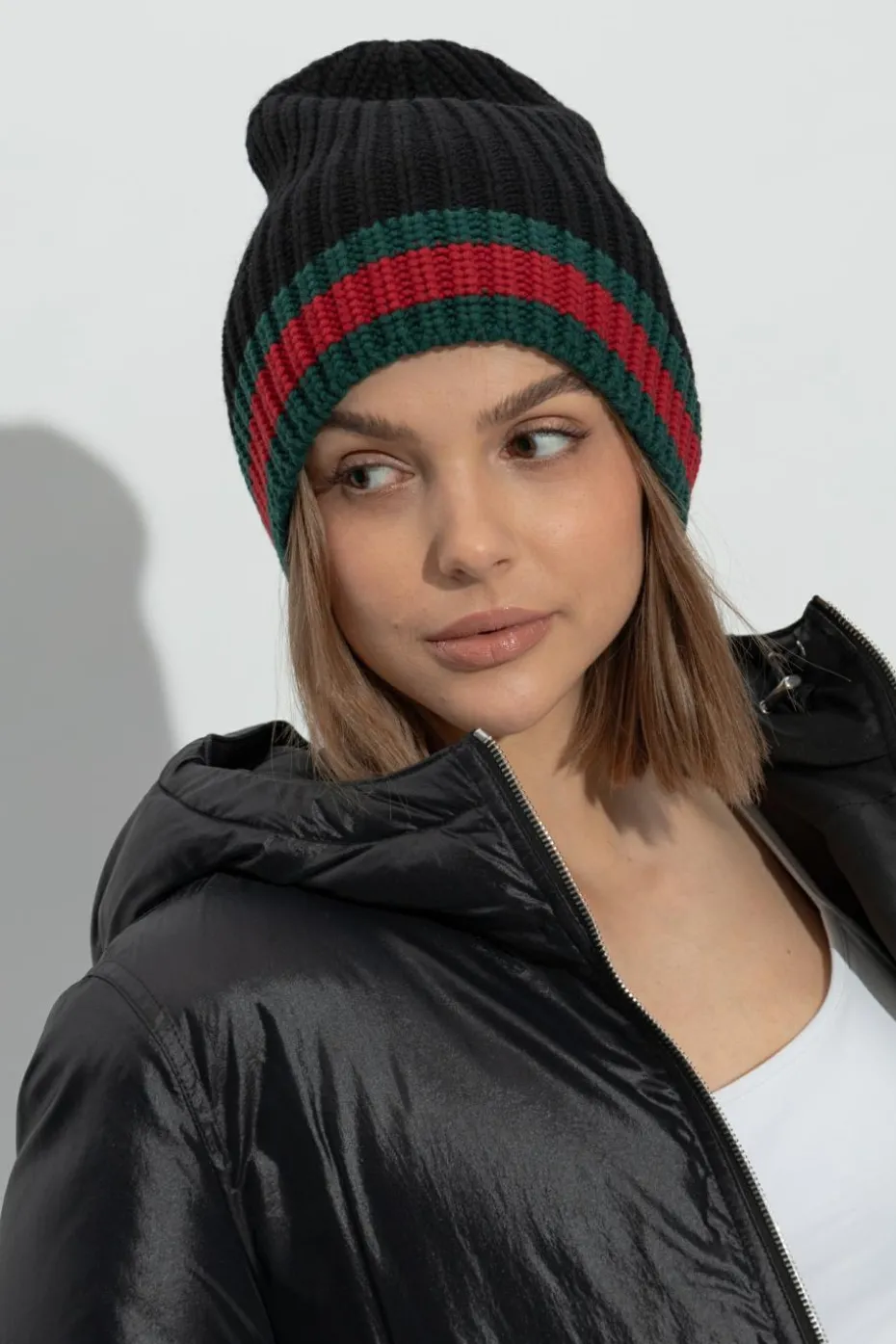 Gucci 'Web' stripe hat