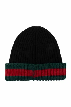 Gucci 'Web' stripe hat
