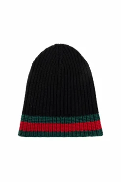 Gucci 'Web' stripe hat