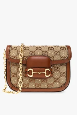 Gucci beige ā1955 Horsebit Miniā shoulder bag