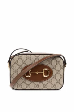 Gucci beige ā1955 Horsebit Smallā shoulder bag