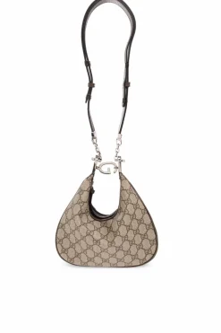 Gucci beige āAttache Smallā shoulder bag