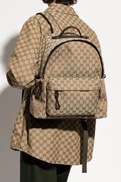 Gucci beige Backpack with monogram