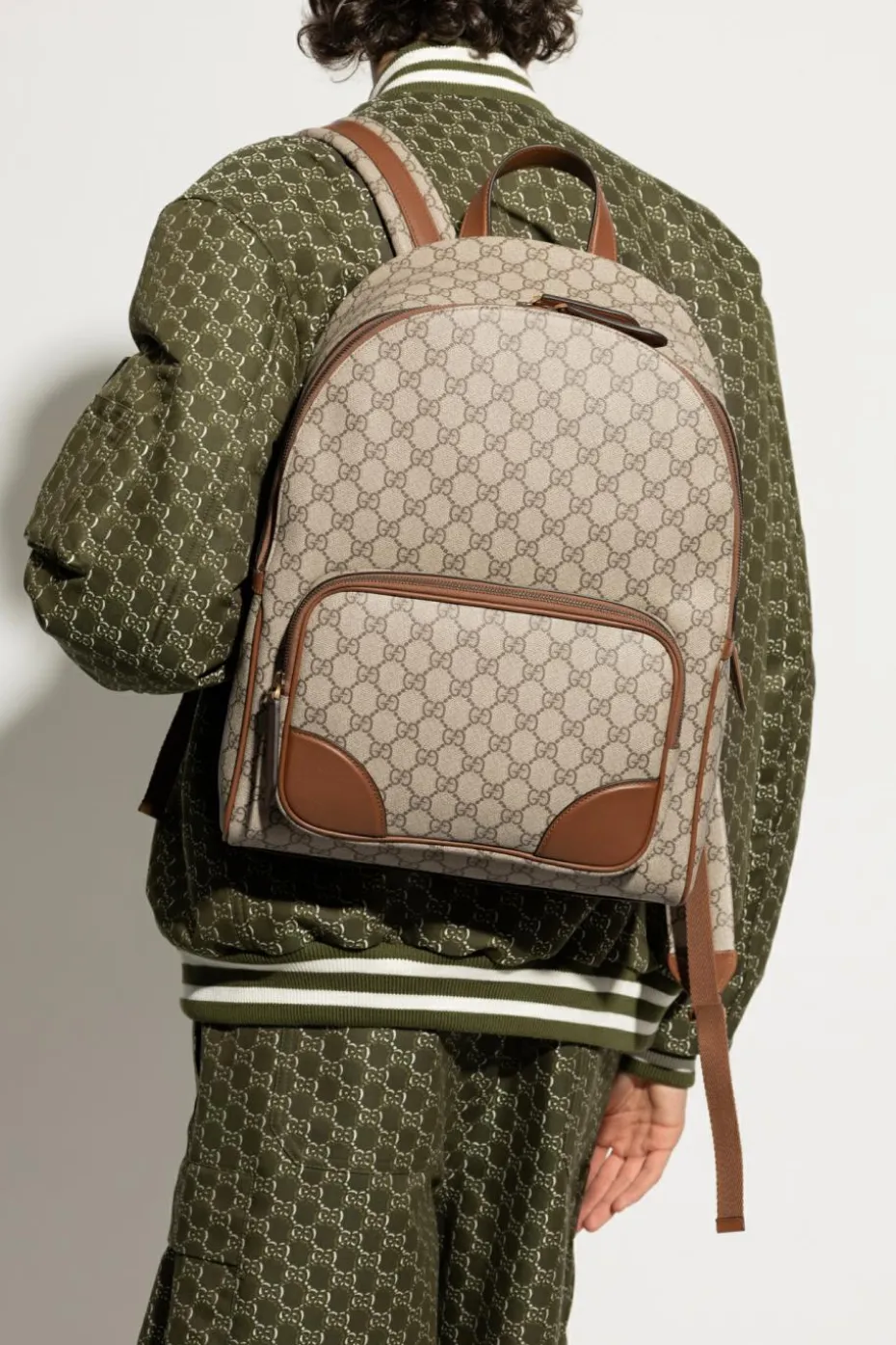 Gucci beige Backpack with monogram