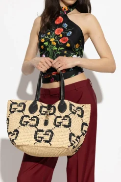 Gucci beige Bag GG Small type shopper