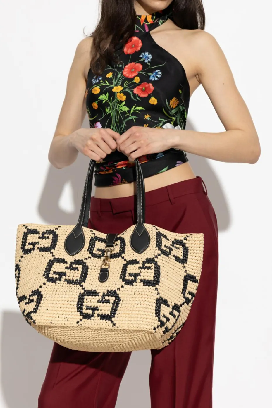 Gucci beige Bag GG Small type shopper
