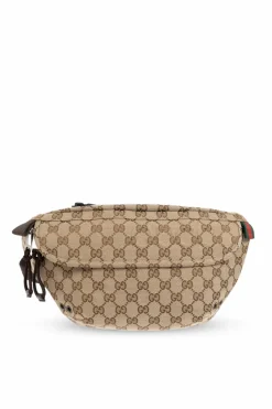 Gucci beige Belt bag made of GG Supreme canvas