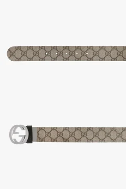 Gucci beige Belt with logo