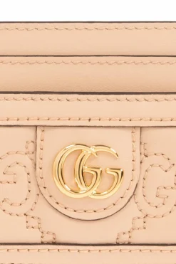 Gucci beige Card case with logo