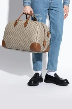 Gucci beige Carry-on bag with monogram
