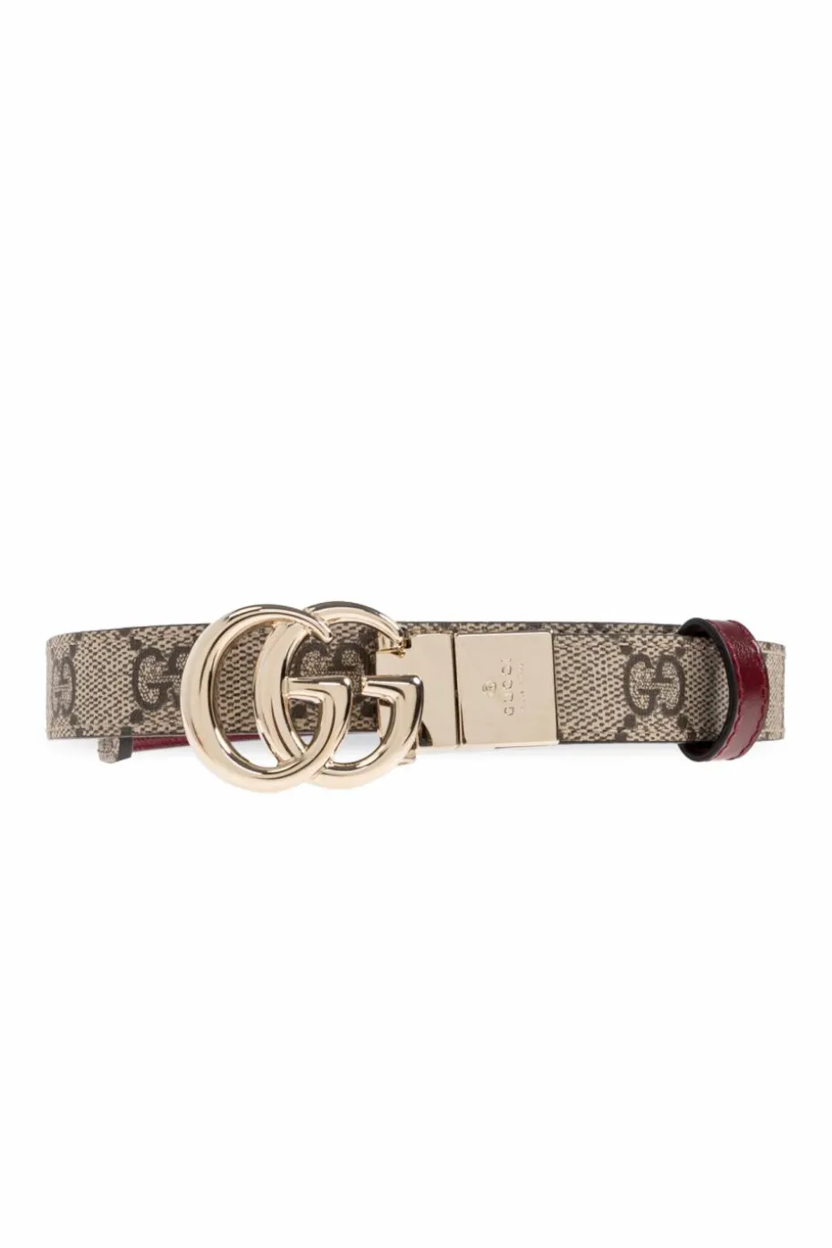 Gucci beige Double-sided belt