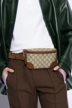 Gucci beige Fanny pack GG Emblem Small