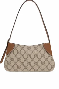 Gucci beige Handbag GG Emblem Super Mini