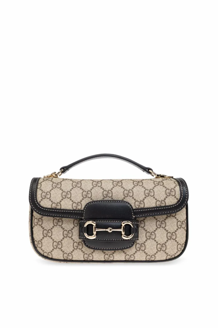 Gucci beige Handbag 'Horsebit 1955 Soft Small'