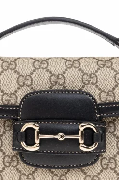 Gucci beige Handbag 'Horsebit 1955 Soft Small'