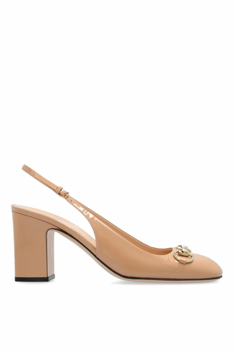 Gucci beige Heeled shoes Horsebit