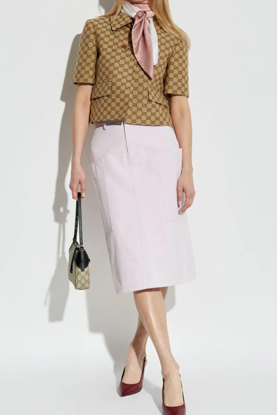 Gucci beige Jacket with short sleeves