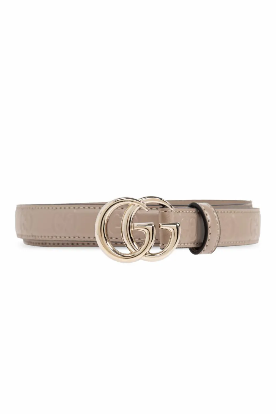 Gucci beige Leather belt