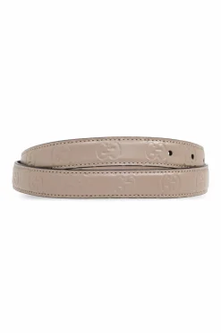 Gucci beige Leather belt