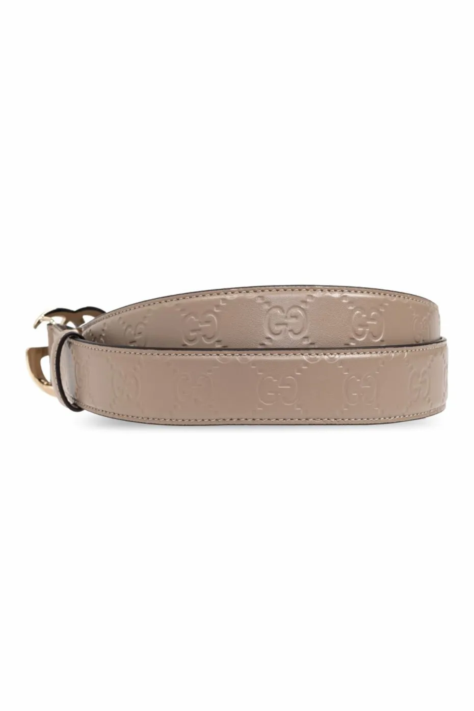 Gucci beige Leather belt