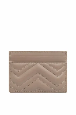 Gucci beige Leather card case